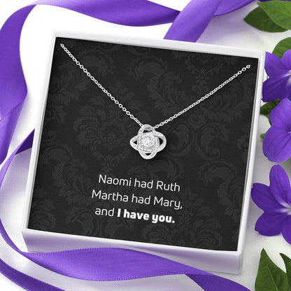 Best Friend Gift | Sister Birthday Gift | Ruth and Naomi Jewelry | Birthday Gift for Best Friend | Sister Gift | Unbioligical Sister Gift