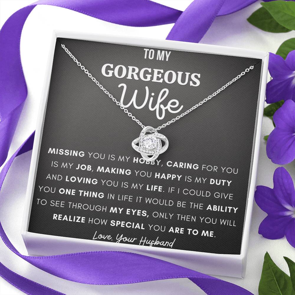 Gift for Wife - Loving you is my life