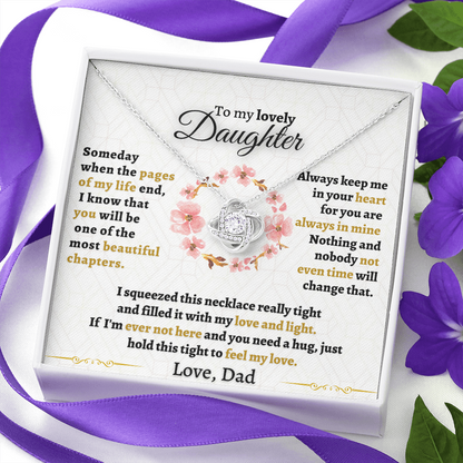 Necklace to Daughter from Dad – A Heartfelt Daughter Necklace from Father