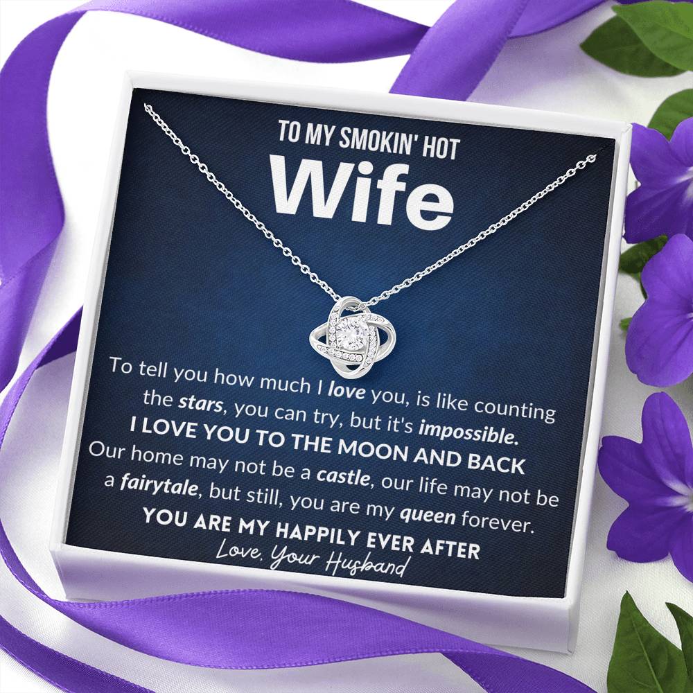 Gift for Wife - I love you to the moon and back