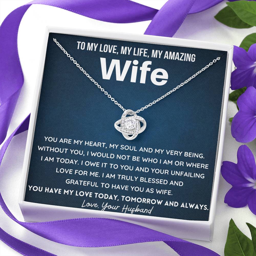 Gift for Wife - I am truly blessed and grateful to have you as my wife