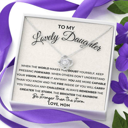 Gift for Daughter, Be Stronger Than The Storm