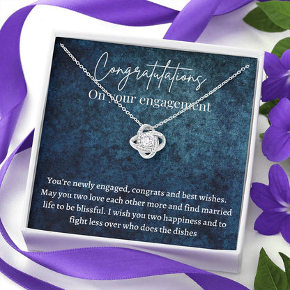 2 Love Knot Neclace