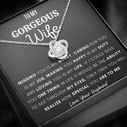 Gift for Wife - Loving you is my life