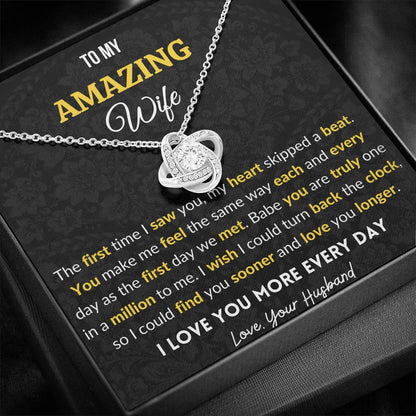 Gift for wife - I love you more everyday