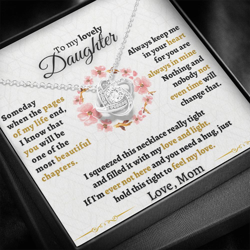 Gift for Daughter - Someday when pages of my life end