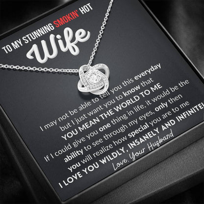 Gift for Wife - You mean the world to me