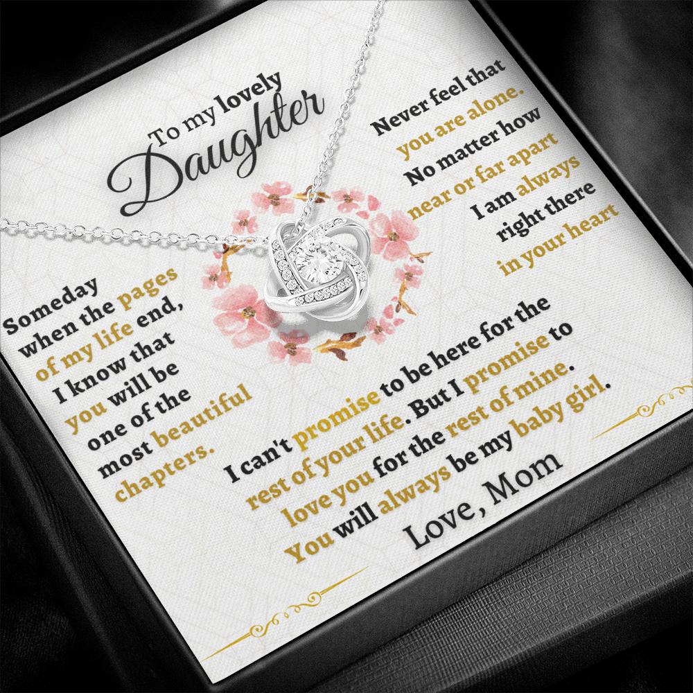 Gift for Daughter - You will always be my baby girl