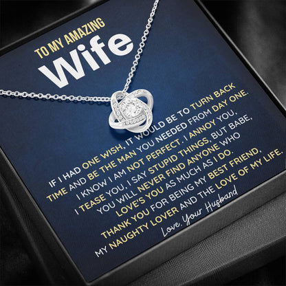 Gift for Wife - If I had one Wish