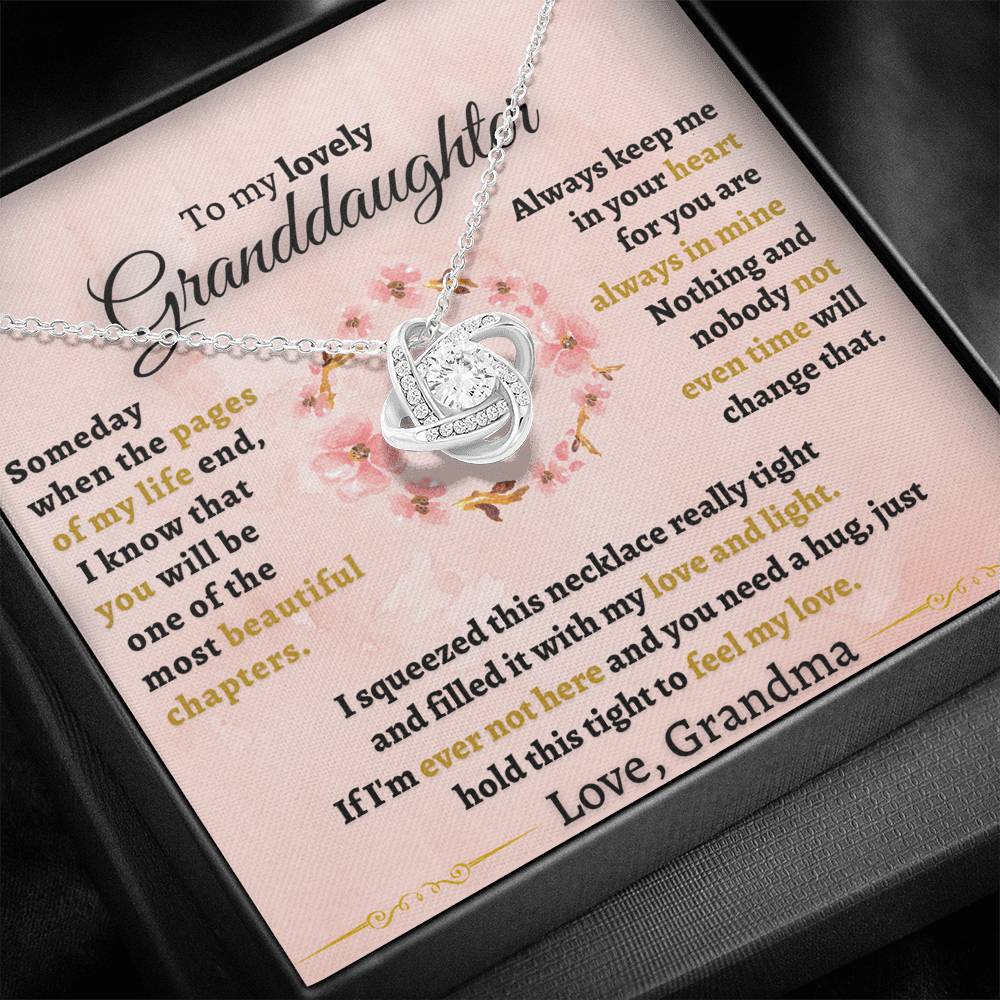 Gift for Granddaughter - Feel my love
