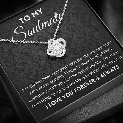 Soulmate | wedding gift for my wife | soulmate jewelry | Gift for future wife | Gift for Fiance  | Promise Necklace
