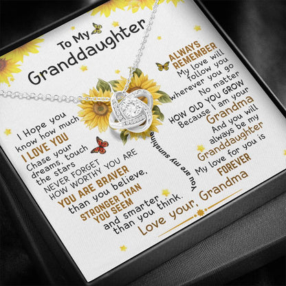 Gift for Granddaughter - My love for you is forever