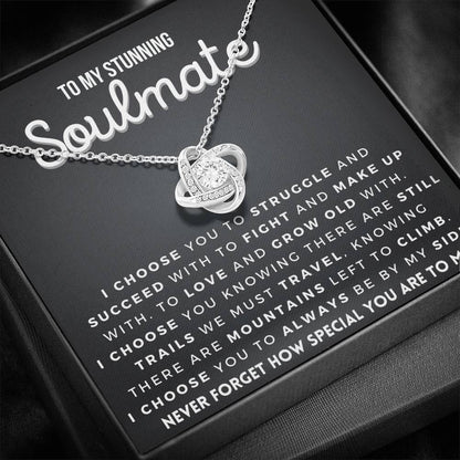 Gift for Soulmate - I choose you