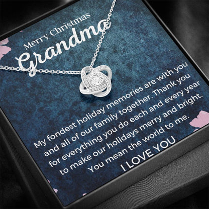 35 Love Knot Neclace