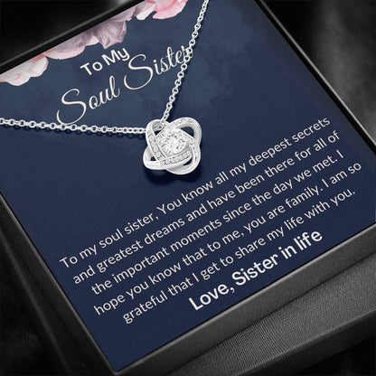 Mama to an Angel (65) Love Knot Neclace