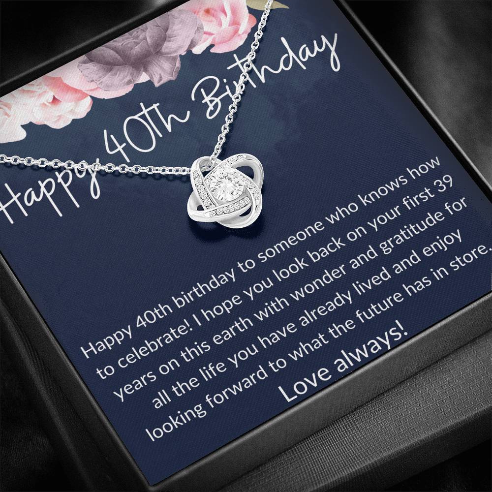 8 Love Knot Neclace