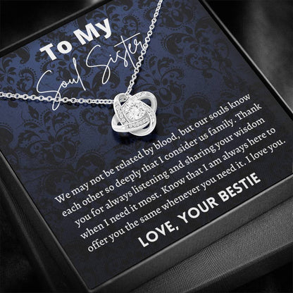 24 Love Knot Neclace