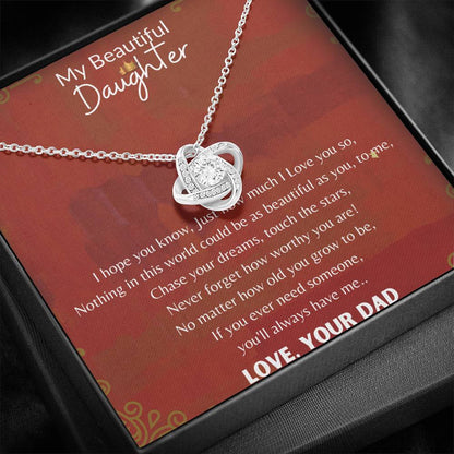 My Beautiful Daughter You'll Always Have Me Gift For Daughter From Dad