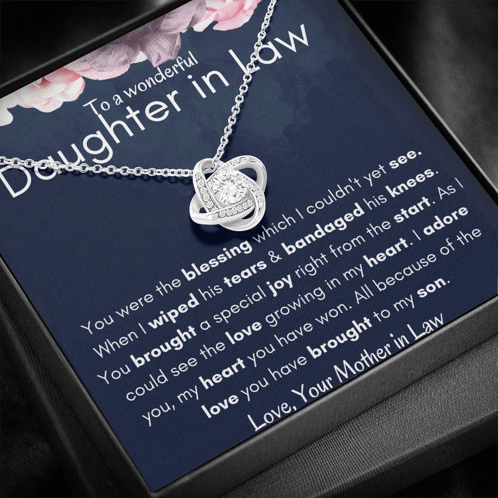 Gift for daughter in law - You were the blessing