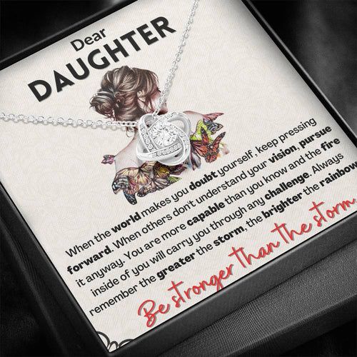 Dear Daughter Be Stronger than the storm