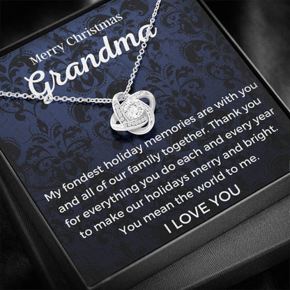 36 Love Knot Neclace