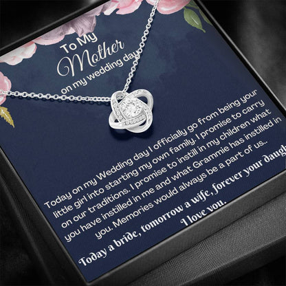 Mother of the bride gift from daughter | Mother of the bride gift from bride | Mother of bride necklace | Gift for mom from Bride