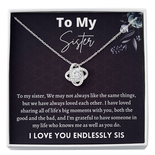 4 Love Knot Neclace