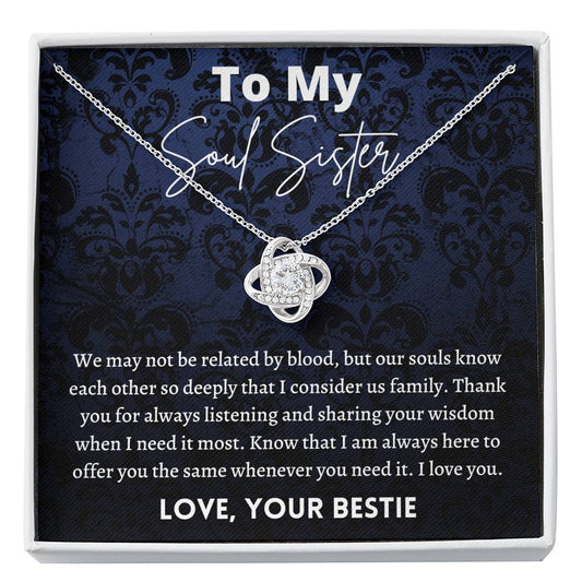 24 Love Knot Neclace