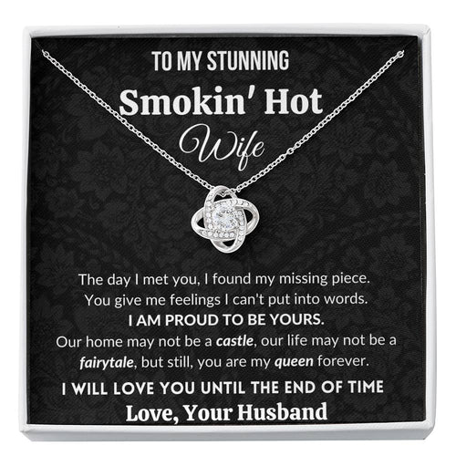 Badass Daughter (85) Love Knot Neclace