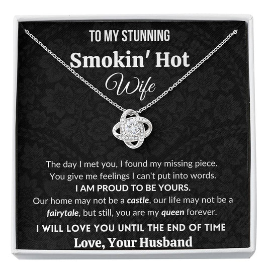 Badass Daughter (85) Love Knot Neclace