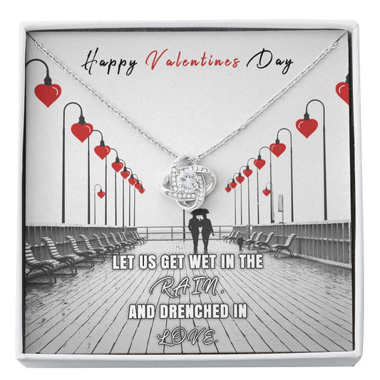 LOVE LANTERNS Love Knot Neclace