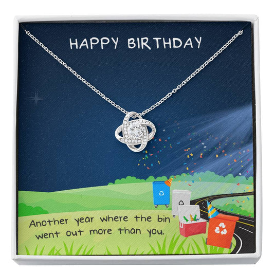 ANOTHER YEAR - CARD Love Knot Neclace