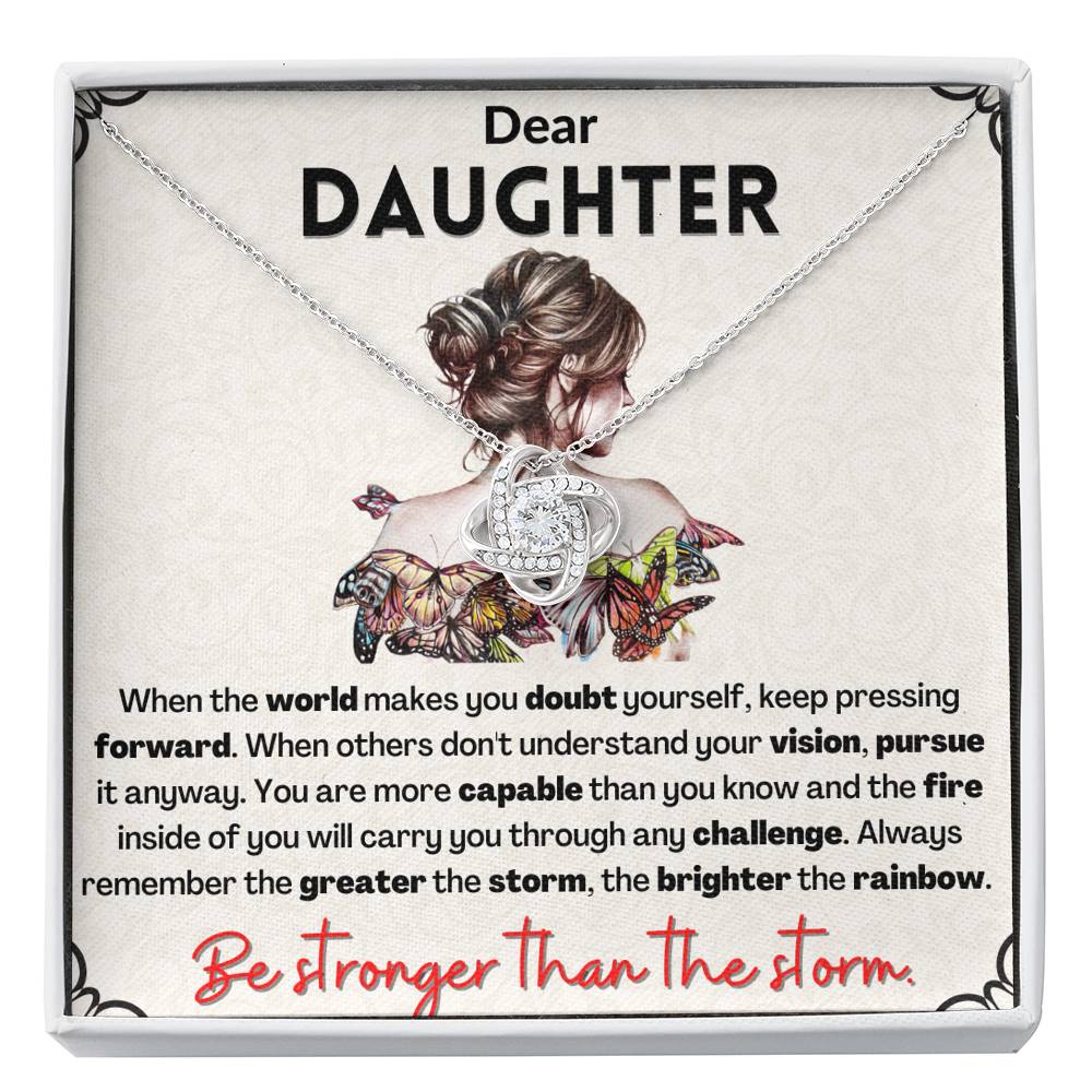 Dear Daughter Be Stronger than the storm