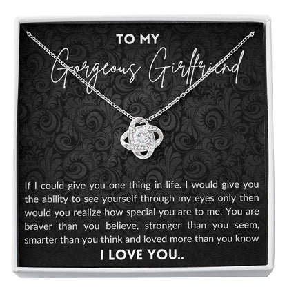 Mama to an Angel (61) Love Knot Neclace