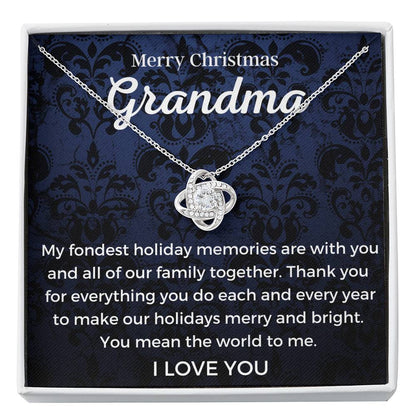 36 Love Knot Neclace