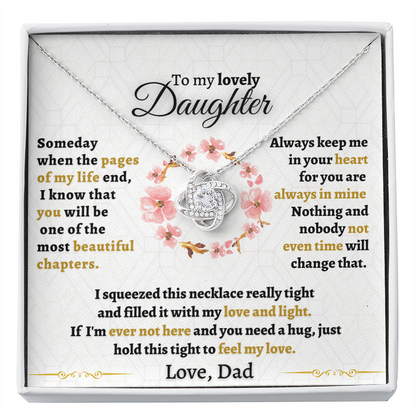 Necklace to Daughter from Dad – A Heartfelt Daughter Necklace from Father