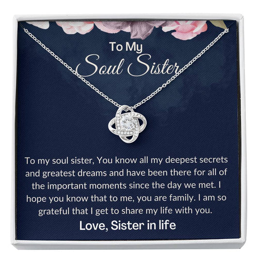 Mama to an Angel (65) Love Knot Neclace