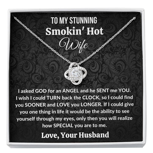 Badass Daughter (84) Love Knot Neclace