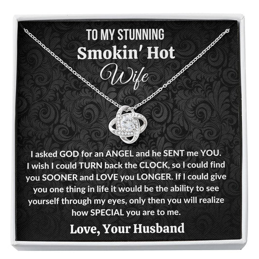 Badass Daughter (84) Love Knot Neclace