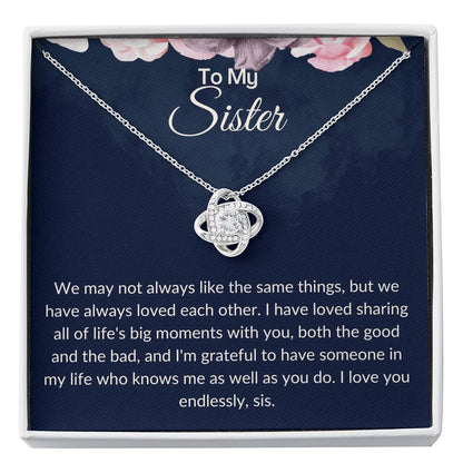 Mama to an Angel (66) Love Knot Neclace