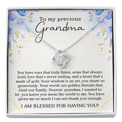 PNG Love Knot Neclace