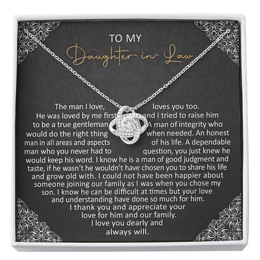 Daughter in law 6 Love Knot Neclace