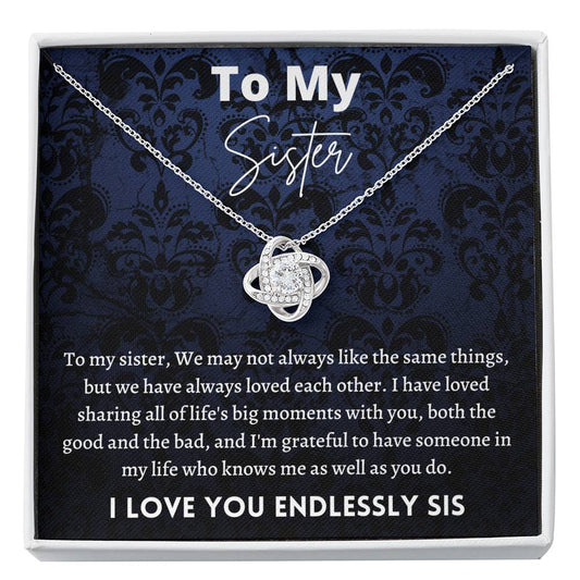 7 Love Knot Neclace