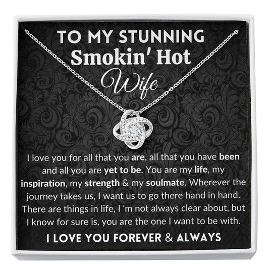 Badass Daughter (87) Love Knot Neclace