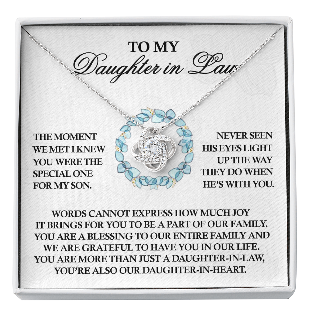 Gift for Daughter in Law - Daughter-In-Heart