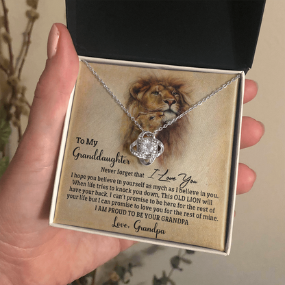 Gift for Granddaughter from Grandpa - I am proud to be your Grandpa