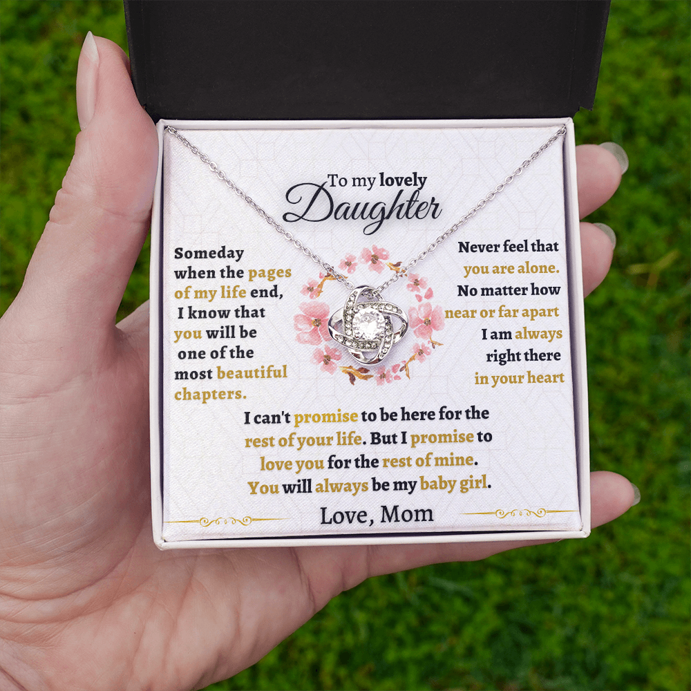 Gift for Daughter - You will always be my baby girl