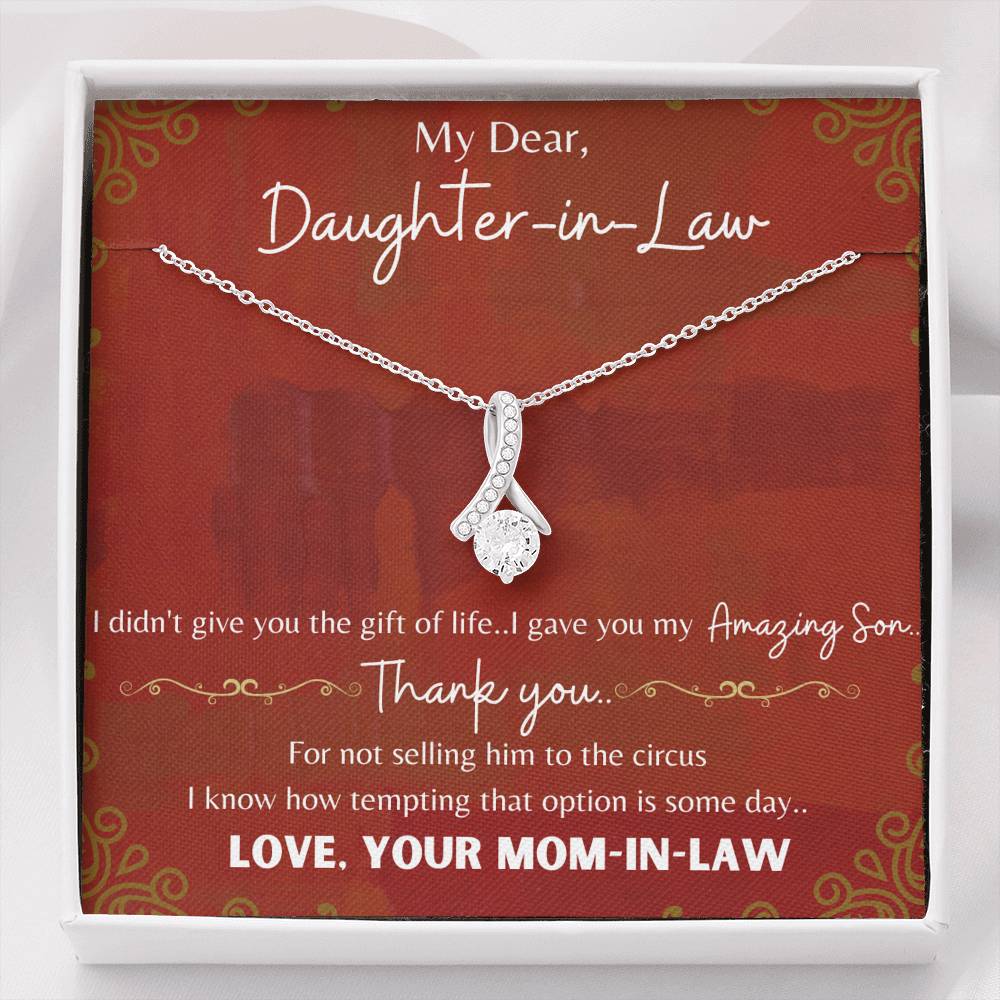 My Dear Daughter-in-law.. Gift For Daughter In Law