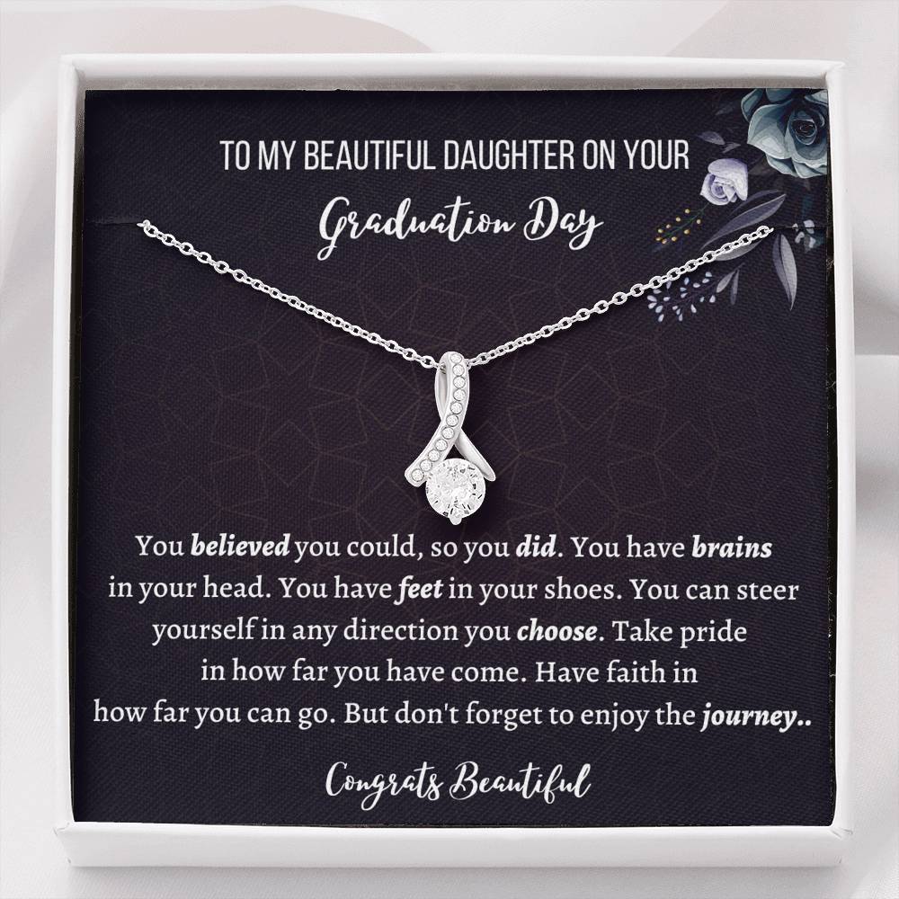 To My Beautiful Daughter On Your Graduation Day