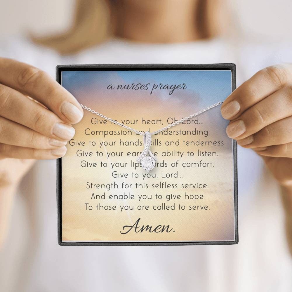 A NURSES PRAYER - CARD Alluring Beauty